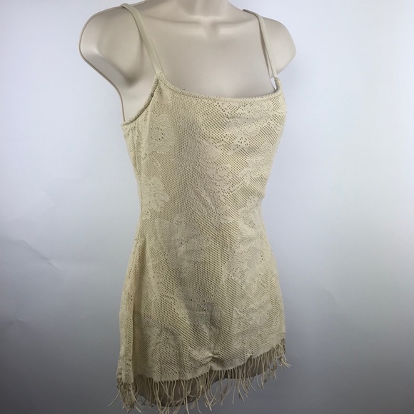 La Blanca Other - La Blanca one piece retro swim suit size 12 cream